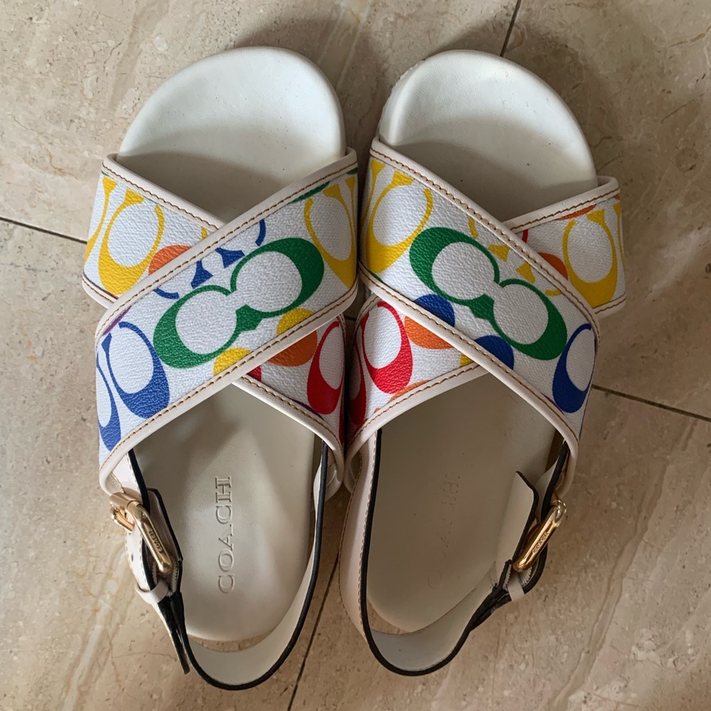 Coach Multicolor Sandals